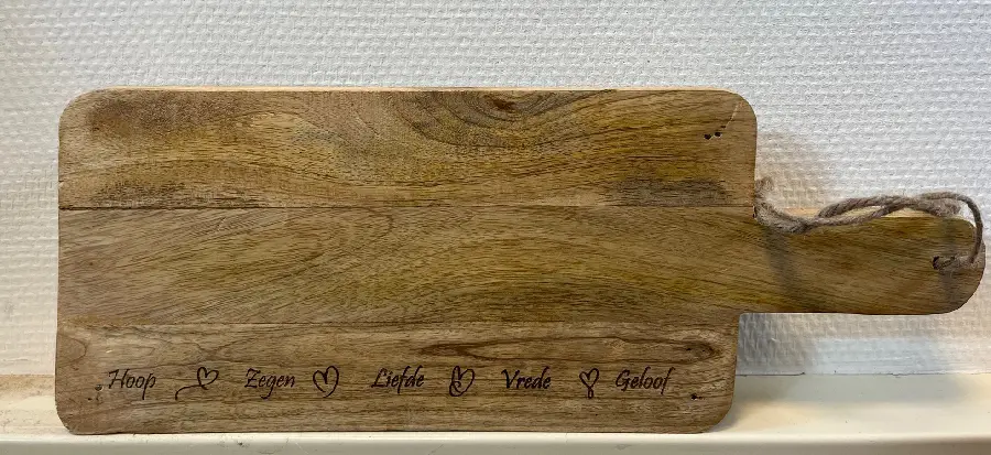 Serveerbord op pootjes 40,5x15x5,5cm Hoo