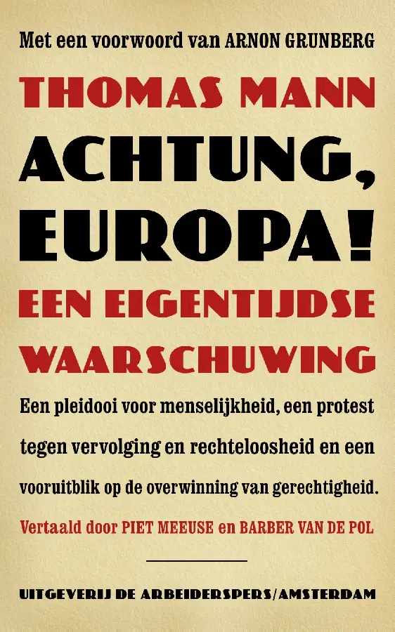 Achtung, Europa!
