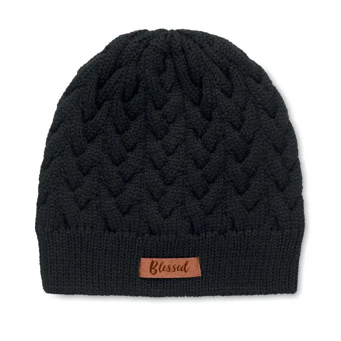 Blessed beanie hat black